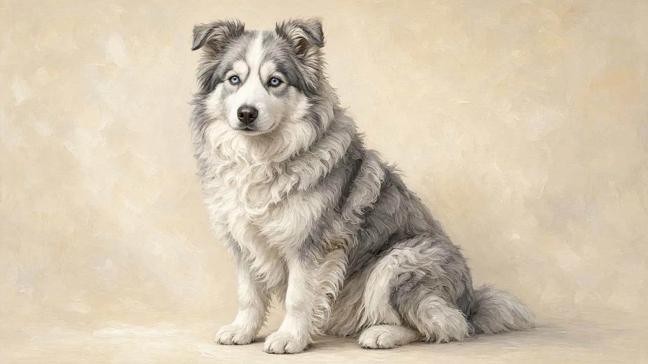 Huskydoodle illustration