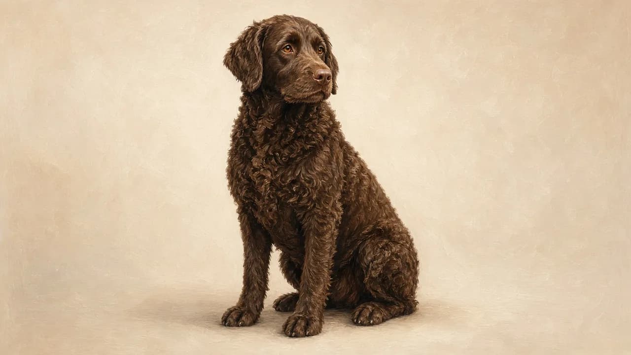 Labradoodle illustration