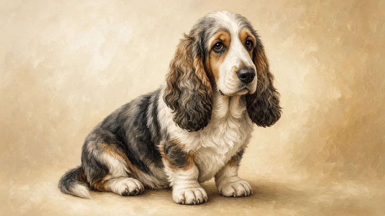 Bassetoodle illustration